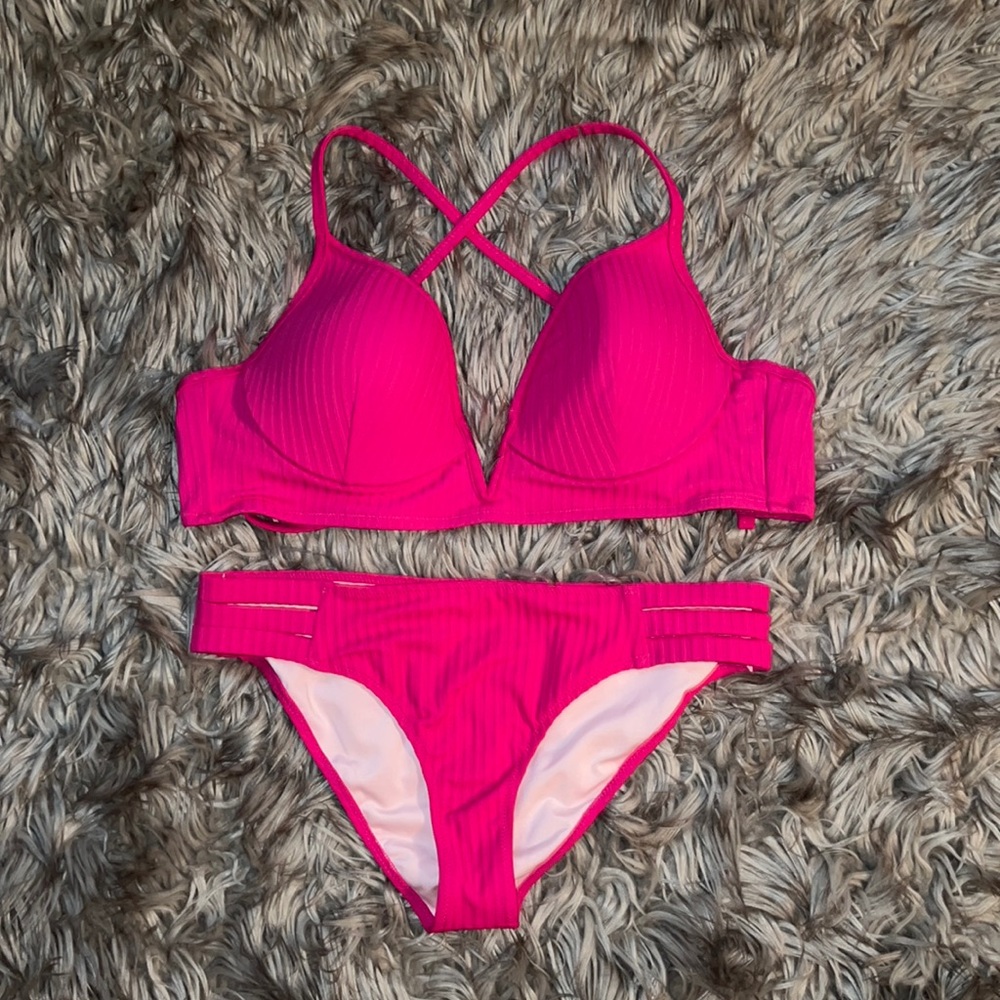 Shade & Shore Magenta Bikini